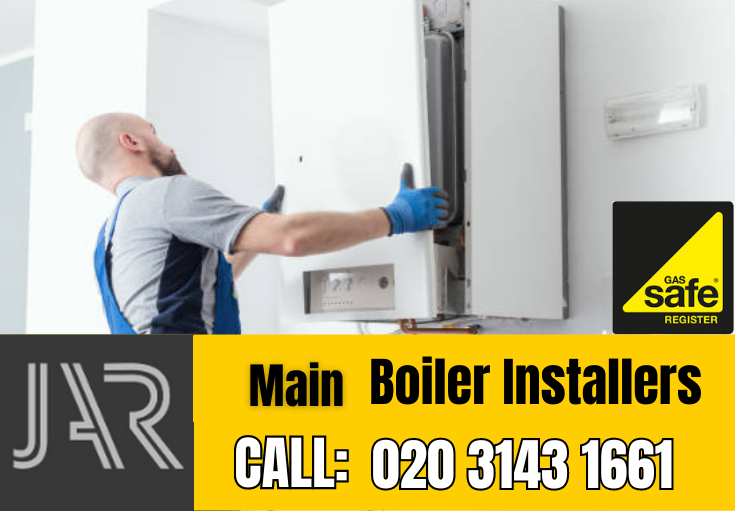 Main boiler installation Heston